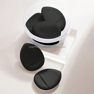 Mini 30*40mm Water Droplet Shape Dry Powder Cosmetic Sponge Pressed Loose <strong>Pancake</strong> Puff with Beautiful Box for Hair <strong>Makeup</strong> Beauty - Product Image 4