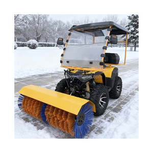 Tuyết Loại bỏ máy đôi ghế lái xe snowplow loại tuyết quét đa chức năng quét - Product Image 1