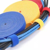 Sangles réutilisables à crochets et boucles, fils, cordons, attaches pour câbles