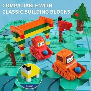 Jeu de construction de labyrinthe routier, jeu de réflexion logique, jouet de construction pour enfants, grand ensemble de jouets éducatifs, casse-têtes intelligents pour le développement du cerveau - Product Image 2