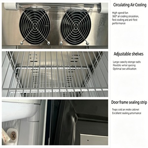 Machine à yaourt professionnelle à porte unique, armoire de fermentation intelligente avec refroidissement automatique pour les magasins de produits laitiers artisanaux - Product Image 3