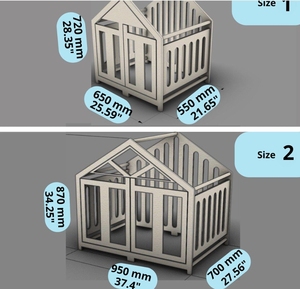 Casa <span class=keywords><strong>de</strong></span> perro <span class=keywords><strong>de</strong></span> madera desmontable muy popular, <span class=keywords><strong>ventanas</strong></span> ecológicas para mascotas, venta al por mayor personalizada para animales pequeños <span class=keywords><strong>de</strong></span> interior y exterior - Product Image 6