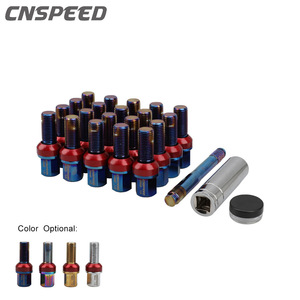 น็อตล้อ CNSPEED M14x1.5 อลูมิเนียมอัลลอยด์ หัวบอล สำหรับดัดแปลงรถยนต์ - Product Image 1