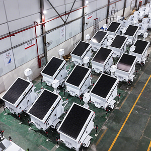 Remolque de Seguridad Solar Móvil Biglux <span class=keywords><strong>HiSTAR</strong></span> 5*450W con Panel Solar y Generador de Respaldo para Sitios de Minería - Product Image 6