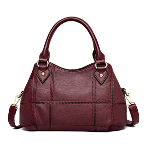 Hot Selling Soft PU Leather Women's Shoulder <b>Bags</b> Large Capacity Multi-Compartment Shoulder <b>Bag</b> Women Brand Women Shoulder <b>Bag</b> - Product Image 2