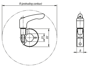 K1022 <b>Drill</b> Bush with Collar Long Mild Steel Precision <b>Guide</b> Bushing For Drilling Positioning Locating Hardware Component - Product Image 3