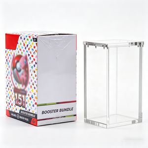 Best Seller Clear Acrylic Magnetic Display <b>Box</b> Protective Case for TCG <b>Collection</b> - Product Image 1