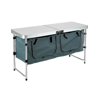 YILU Meubles d'extérieur portables en alliage d'aluminium, tables et chaises pliantes, accessoire de stand pour les parcs