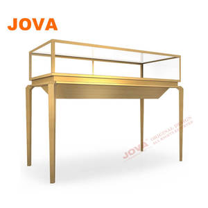 Vàng Trang Sức Showroom Trường Hợp Hiển Thị Tủ Bên Ngoài Đồ Trang Sức Showcase Hiển Thị - Product Image 2