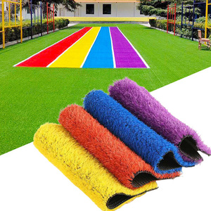 Herbe artificielle de <span class=keywords><strong>couleur</strong></span> grise herbe Sintetico herbe d'extérieur tapis de neige artificielle - Product Image 4