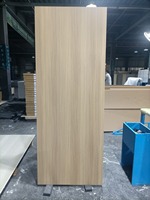 Nouvelle Innovation Jiuyixing : Porte en dalle WPC à isolation thermique, grande taille, pour villas, sculpture, usine source pour projets résidentiels