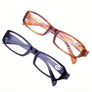 Wholesale Custom Clear Lens Ultralight Presbyopic Eyeglasses Rectangle Small Frame Reading Glasses for Men Women - Product Image 1