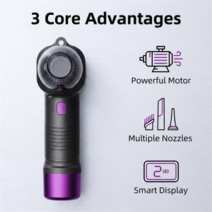 <span class=keywords><strong>Aspirateur</strong></span> Balai Sans Fil Humide/Sec <span class=keywords><strong>le</strong></span> <span class=keywords><strong>Plus</strong></span> Populaire pour Voiture et Sols, <span class=keywords><strong>avec</strong></span> Brosse et Moteur – Autonomie de 30 à 60 Minutes - Product Image 1