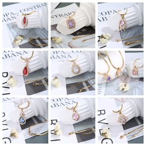 Collier personnalisé en <span class=keywords><strong>acier</strong></span> titane inaltérable pour femme, accessoires de mode en <span class=keywords><strong>acier</strong></span> inoxydable, nouveau design - Product Image 1