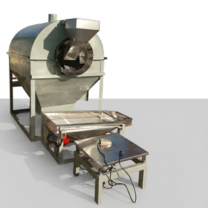 Máquina Tostadora de Nueces Automática Personalizada, Nueva, con Motor y Componentes Centrales PLC para el Procesamiento de Soja, Hecha en China - Product Image 1