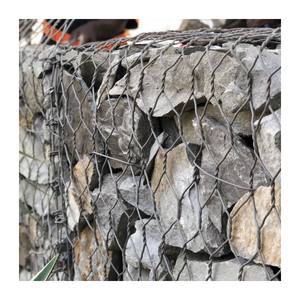 Heavy Galvanized <strong>Gabion</strong> Box Mattress Wire Mesh Galfan Stone Cage Hexagonal Hole Sack 90%Zinc +5%Alu <strong>Gabion</strong> Wall <strong>Fence</strong> - Product Image 1