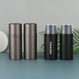 Flacon Airless en PP de 100 ml et 200 ml, grand dosage, matériau PCR, flacon de crème cosmétique - Product Image 5