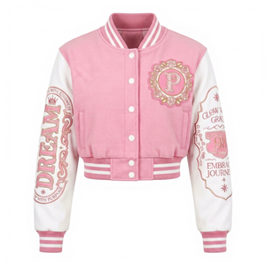 Veste de sport ZABEX pour homme, coupe-vent, écologique, streetwear, varsity, personnalisable, légère, de haute qualité, pour l'hiver - Product Image 1