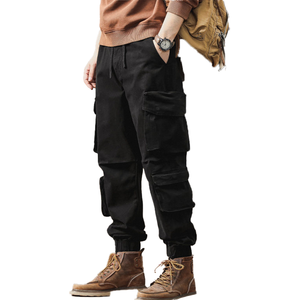 <span class=keywords><strong>Pantalon</strong></span> cargo utilitaire <span class=keywords><strong>de</strong></span> haute qualité en coton pour hommes, logo personnalisé, multi baggy bon marché pour le <span class=keywords><strong>travail</strong></span> - Product Image 3