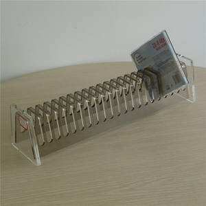 بيع بالجملة مخصص الاكريليك سي دي في دي حامل وسائل الإعلام عرض موقف القضية لخزانة - Product Image 4