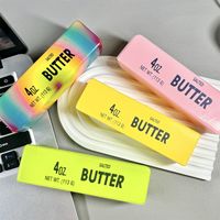 Juguete Antiestrés de Espuma Suave con Sabor a Mantequilla, Ultra Húmedo, de Rebote Lento, para Jóvenes