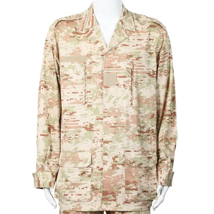 2022 Customized Tactical Desert Digital Camouflage Military Uniform Saudi Arabia Royal Guard Camouflage Suit