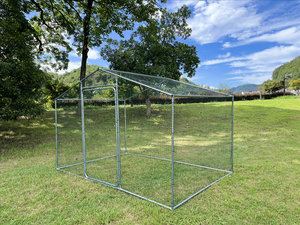 2x3x2m grande cabina-In metallo pollaio impermeabile fuori gabbia di pollame per animali domestici - Product Image 5