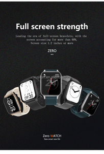 Nouveautés Montre connectée tendance, <span class=keywords><strong>MW</strong></span>-Zero Écran HD 1,70 pouces Fréquence cardiaque réelle Appel par numérotation Montre connectée pour Android - Product Image 4