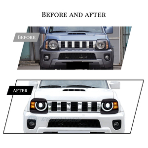 Hcmotionz ไฟหน้ารถ2007-2015 DRL แบบเต็มสำหรับ Suzuki jinny - Product Image 6