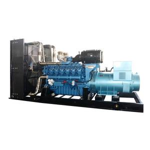 เครื่องกำเนิดไฟฟ้าดีเซล Weichai 700 กิโลวัตต์ ระบายความร้อนด้วยน้ำ 1500 รอบต่อนาที 50 เฮิรตซ์ สำหรับจ่ายไฟฉุกเฉิน - Product Image 1