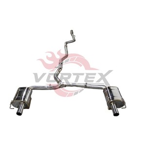 Vortex Stainless Steel Valved Catback <b>Exhaust</b> Fit Benz C43 AMG W206 2.0T Sport Sedan Muffler Dual Polished Direct Fit Tail Tips - Product Image 5