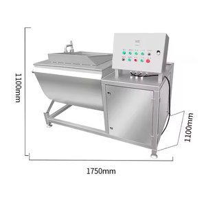 Máquina de Lavado y Desempolvado de Vegetales con Motor, para Raíces y Tallos de Hortalizas, con Componentes Esenciales Incluidos para Frutas y Carnes - Product Image 2