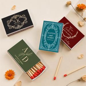 Boîtes <span class=keywords><strong>d</strong></span>'<span class=keywords><strong>allumettes</strong></span> en bois écologiques en vrac, boîtes <span class=keywords><strong>d</strong></span>'<span class=keywords><strong>allumettes</strong></span> de sécurité <span class=keywords><strong>personnalisées</strong></span> pour les mariages et les anniversaires - Product Image 2