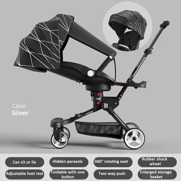 Silver+Sunshade+Foot dragging