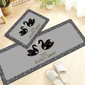 Tapis de cuisine long antidérapant absorbant l'huile, lavable en machine, en fibre de polyester, motif de spectacle culinaire - Product Image 4