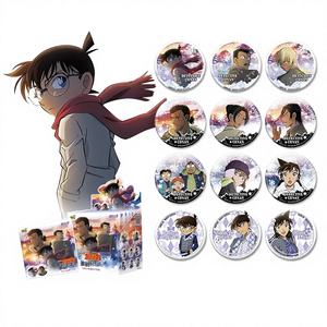 名探偵コナン 盲目証言バッジシリーズ 日本製ブリキバッジ-オリジナルパッケージ Hz08 - Product Image 1