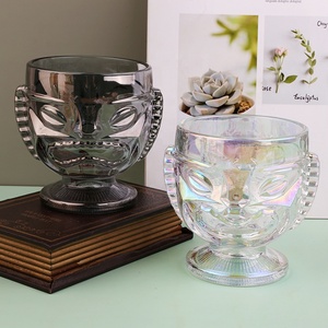 Verres Tiki, tasse Tiki transparente de 16 oz verre à Cocktail de barre moderne, tasses de fête hawaïenne Luau verres boissons boissons tasses - Product Image 6