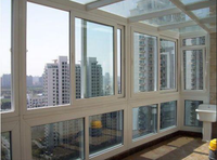 Ventana Abatible de PVC Kabo 2026, Estándar EN, Ahorro de Energía, Doble Acristalamiento
