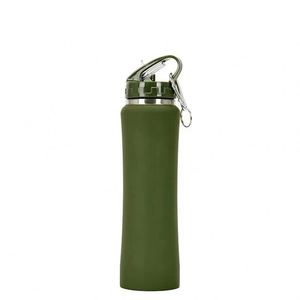 6-12 Hours Thermal Retention Stainless Steel Sports <b>Water</b> <b>Bottle</b> 600ml <b>750ml</b> Vacuum Insulated Straw Lid Reusable Outdoor Flask - Product Image 1
