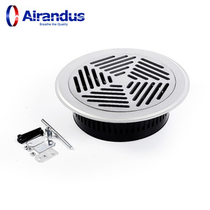 Hệ Thống Thông Gió Tấm Phủ Lỗ Thông Gió Tấm Phủ Ống Tròn Trang Trí Lưới Tản Nhiệt Tấm Phủ Sàn - Product Image 2