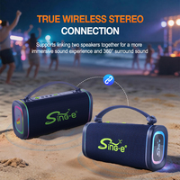 SING-E ZQS-M36 Mini Haut-parleur audio sans fil portable Bluetooth pour ordinateur, téléphone portable, scène, extérieur, avec subwoofer à grand volume