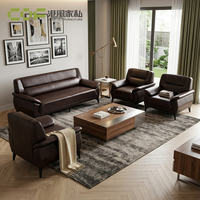 Ensemble de canapés de luxe pour salon et bureau, canapé-lit en cuir PU avec structure métallique et design capitonné pour usage hospitalier