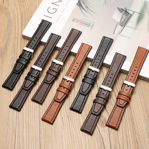 Nueva correa de reloj de silicona con revestimiento de cuero de 22 mm, repuesto para <span class=keywords><strong>Huawei</strong></span> <span class=keywords><strong>GT2</strong></span>/GT3, Honor Watch, Xiaomi y Samsung - Resistente al agua - Product Image 4