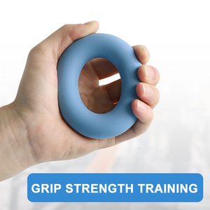 Entrenador de agarre circular de silicona de venta directa de fábrica para fortalecer la mano y los dedos y aliviar el estrés - Product Image 5