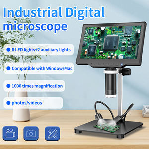 1000倍デジタル顕微鏡、10.1インチ画面、写真/ビデオ録画機能付き、携帯電話修理用 - Product Image 2