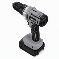 Perceuse-visseuse rechargeable 21V, mandrin 10mm, 15+1 réglages de couple pour projets de bricolage, 1 chargeur et 1 batterie 1,5Ah