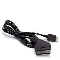 Cable Scart de AUDIO/vídeo RGB para Sony PLAYSTATION, cable de conexión de repuesto de 1,8 M para PS1, PS2, PS3, TV, AV