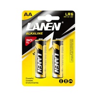 Piles alcalines Cuanen, prix d'usine, longue durée de vie, AM3 LR6, 1,5 V, taille AA, piles sèches pour serrure de porte