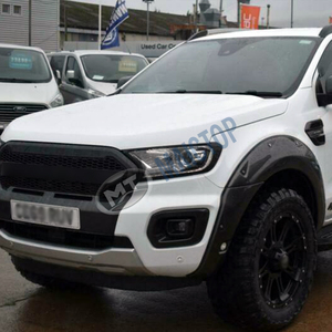 Accessoires de voiture Maictop Grille de pare-chocs avant noire pour <span class=keywords><strong>Ford</strong></span> <span class=keywords><strong>Ranger</strong></span> T8 Wildtrak Pickup 2019 2020 <span class=keywords><strong>2021</strong></span> - Product Image 6