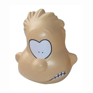 2025 Venta al por mayor promocional lindo PU cara de <span class=keywords><strong>miedo</strong></span> expresión de <span class=keywords><strong>miedo</strong></span> bola antiestrés juguete para apretar - Product Image 4